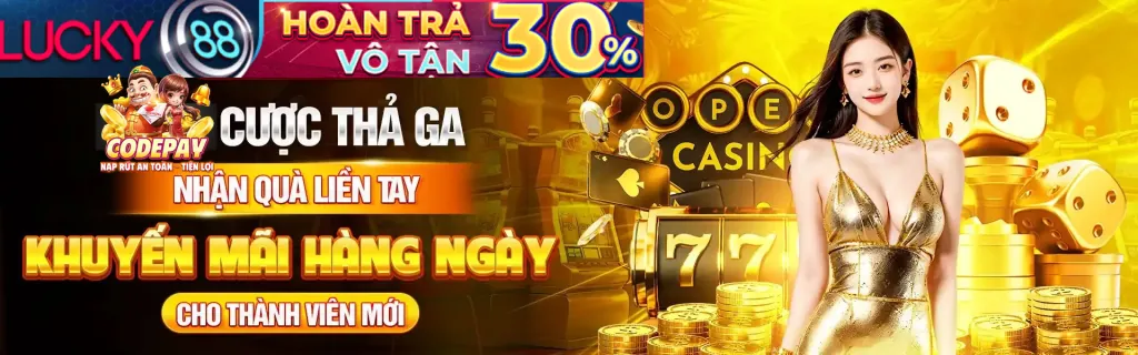 Banner ưu đãi casino mbet chính thức